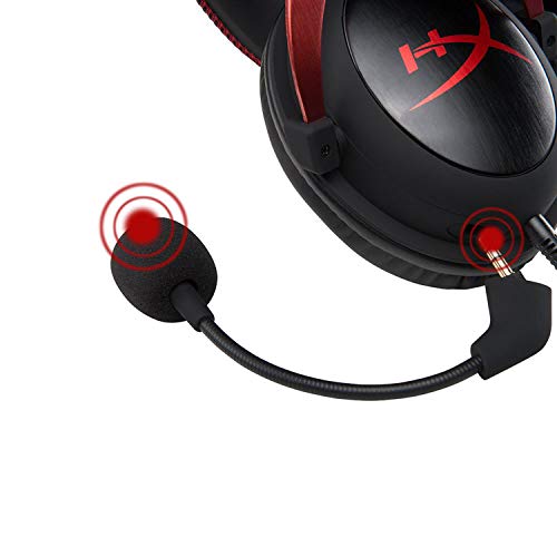 HyperX Cloud II - Auriculares para Juegos para PC, PS4 y Xbox One, Nintendo Switch - Rojo (KHX-HSCP-RD) (Reacondicionado)